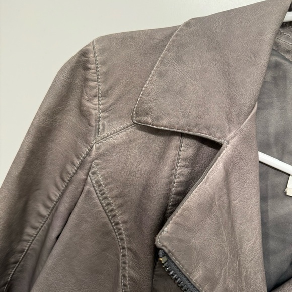 Anthropologie Hei Hei Faux Leather Moto Jacket - Picture 4 of 7